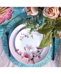 Fade servizio di piatti da 18 pz in porcellana Spring