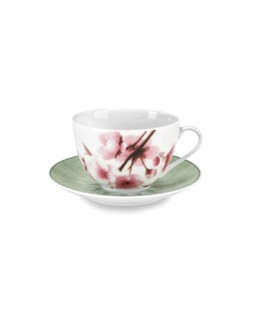 Fade set 2 tazze da colazione in porcellana Spring