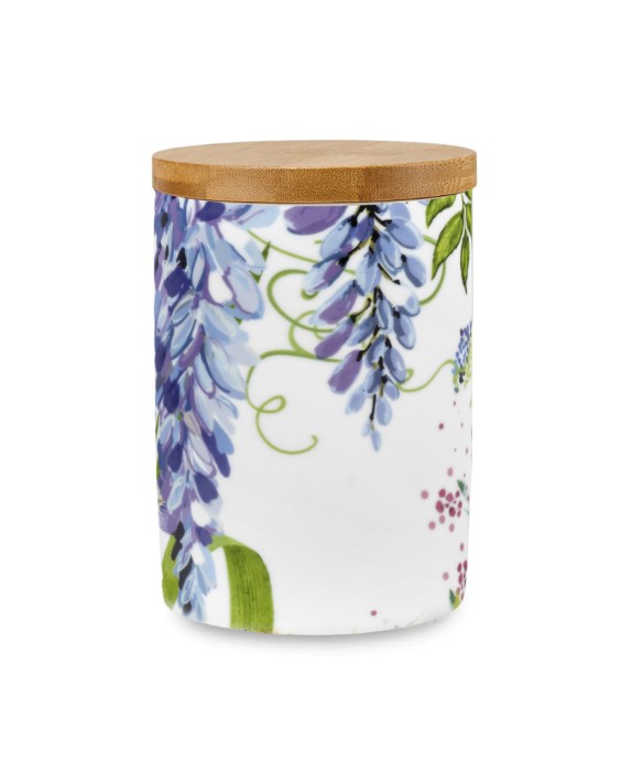 Barattolo con coperchio 10x13cm in porcellana LILIBETH Fade