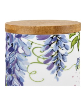 Barattolo con coperchio 10x13cm in porcellana LILIBETH Fade