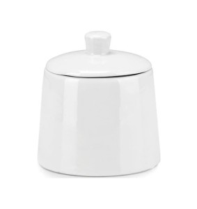 Zuccheriera in porcellana bianca POLO Fade